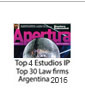 Revista Apertura -
                                          Abogados de la City 2016