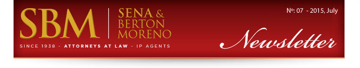 Sena & Berton Moreno | 75º Aniversario - Desde 1938 - Abogados - Agentes de la Propiedad Industrial | Newsletters Nº:05 Agosto, 2014